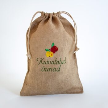 Kuivatatud õunte hoiukott
