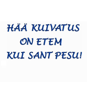 Oma nime ja sõnumiga saunalina - Image 3
