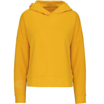 Ladies' Oversize Organic Hooded Sweatshirt - Image 3