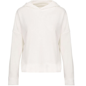 Ladies' Oversize Organic Hooded Sweatshirt - Image 2
