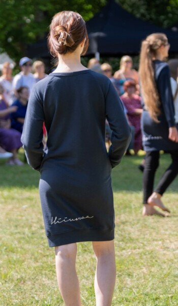 Sweat dress with city names - Image 2