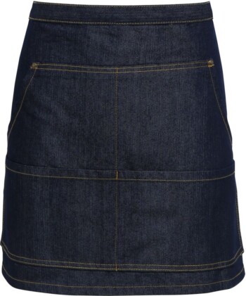 Denim Bib Apron short - Image 4