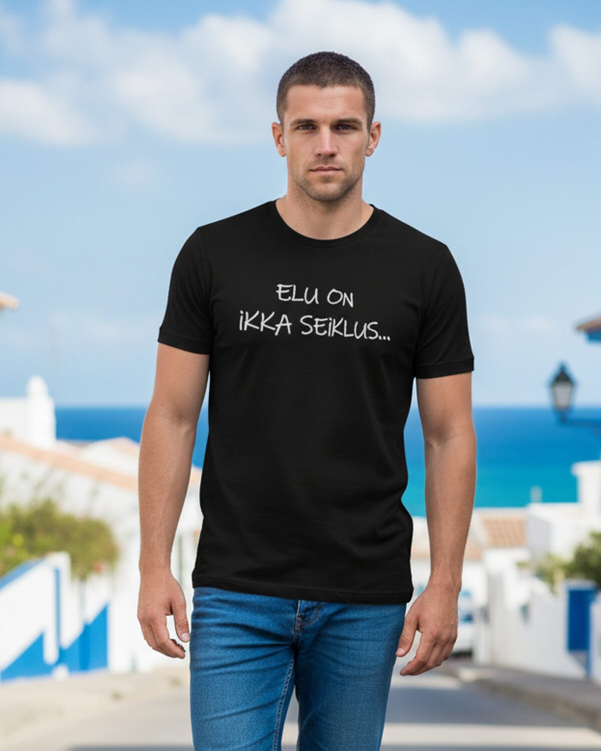 T-särk "Elu on ikka seiklus"